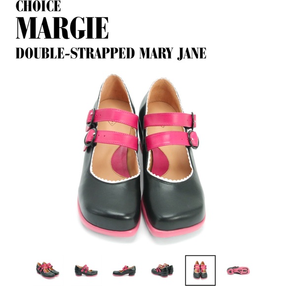 FLUEVOG MARGIE DOUBLE-STRAPPED MARY JANE 7 - Picture 13 of 14